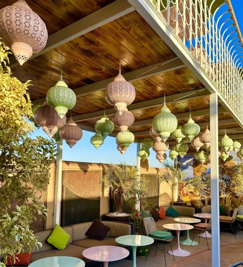MK Restaurant & Rooftop Marrakech - book restaurant in marrakech - RENTS.ma