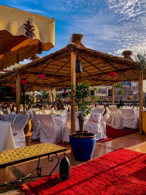 Al khayma Marrakech - Rooftop Restaurant - book restaurant in marrakech - RENTS.ma