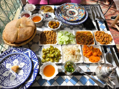 🕌 Restaurant Fès – Dine with a View at Palais Fès Yahya Rooftop 🌅🍽️ - book restaurant in fes - RENTS.ma