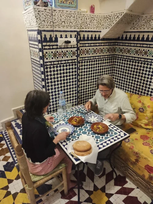 🕌 Restaurant Fès – Dine with a View at Palais Fès Yahya Rooftop 🌅🍽️ - book restaurant in fes - RENTS.ma