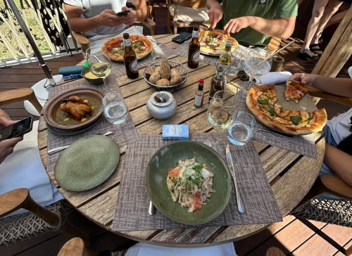 🌇 Rooftop Restaurants Marrakech – Dine Above the City at Rooftop Garden - book restaurant in marrakech - RENTS.ma
