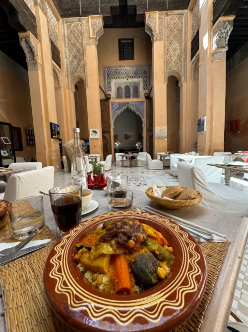 🕌 Restaurant Halal Marrakech – Dine in History at Dar Cherifa 🍽️✨ - book restaurant in marrakech - RENTS.ma