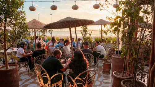 Best Restaurants Essaouira – La Coupole Essaouira Beach - book restaurant in essaouira - RENTS.ma