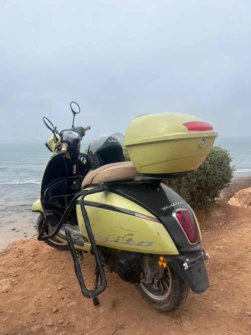 Tamraght Surf Scooter Rental – Moped with Surf Rack Included 🏄‍♂️ - scooters for rent in tamraght - RENTS.ma