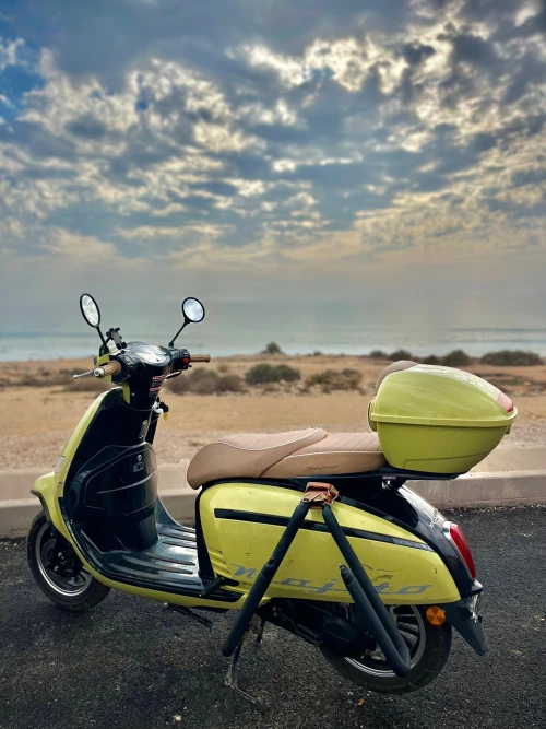 Tamraght Surf Scooter Rental – Moped with Surf Rack Included 🏄‍♂️ - scooters for rent in tamraght - RENTS.ma