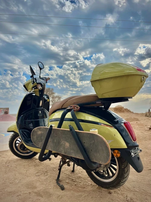 Tamraght Surf Scooter Rental – Moped with Surf Rack Included 🏄‍♂️ - scooters for rent in tamraght - RENTS.ma