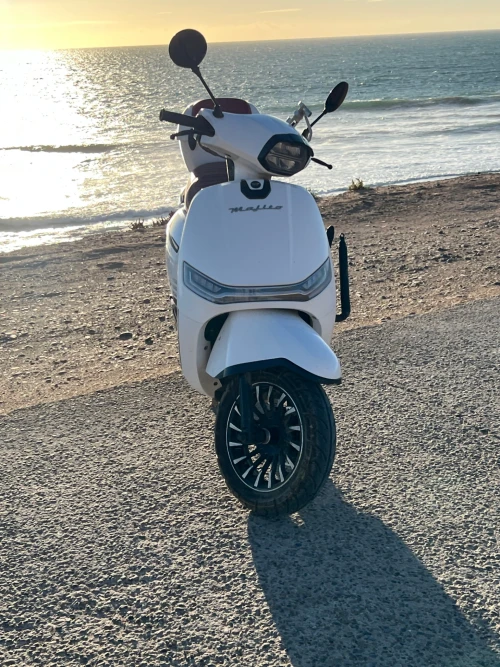 🛵 Scooter Rental Tamraght with Surf Rack | 50cc Moped - scooters for rent in tamraght - RENTS.ma