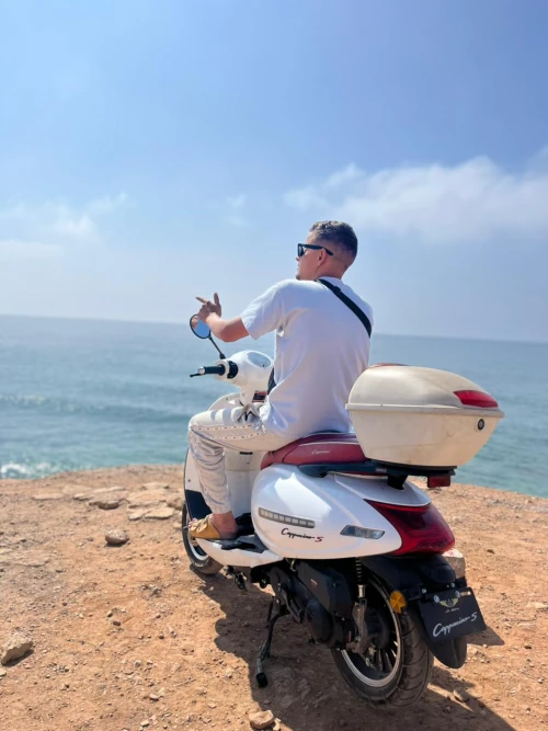 Scooter Hire Taghazout - Surfboard Rack Included - scooters for rent in taghazout - RENTS.ma