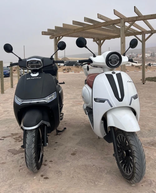 Moped for Rent in Tamraght & Taghazout | Surfboard Rack Included 🏄‍♂️ - scooters for rent in taghazout - RENTS.ma