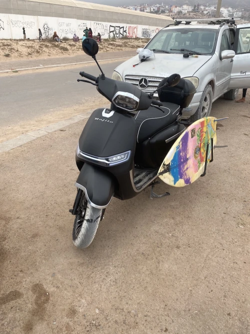 Surf Scooter Rental Taghazout & Tamraght: Board Rack + Free Delivery - scooters for rent in taghazout - RENTS.ma