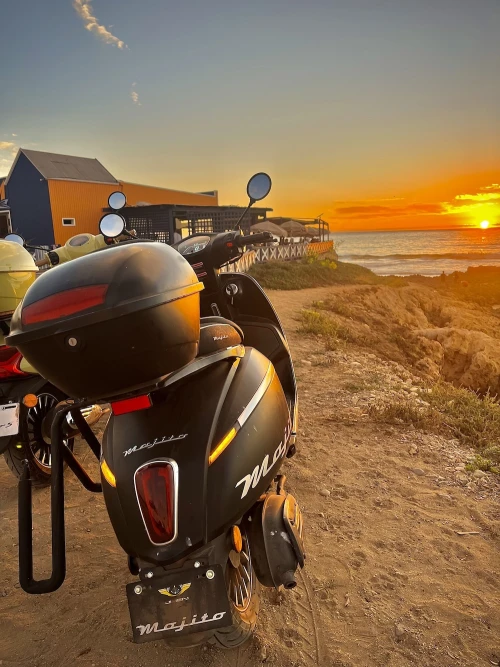 Surf Motorcycle Rental in Taghazout With Surf Rack - scooters for rent in taghazout - RENTS.ma
