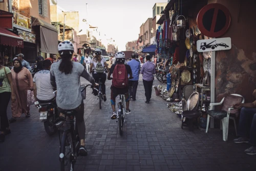 Bicycle Tour Marrakech​ - Night Tour - book tour in marrakech - RENTS.ma