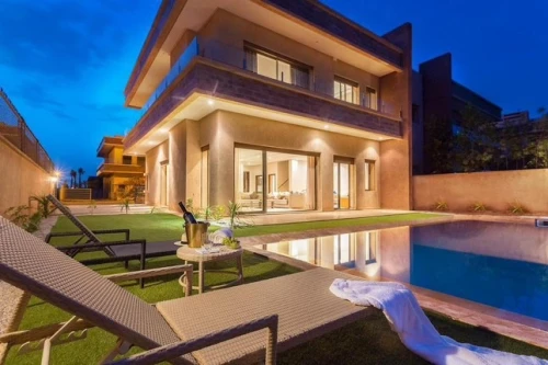 Luxurious 5-Bedroom Villa on Route Ourika, Marrakech - villas for rent in marrakech - RENTS.ma