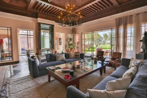 Villa May à Louer à Marrakech 🏡 | Sur le Golf de la Palmeraie ⛳ avec Piscine - villas for rent in marrakech - RENTS.ma