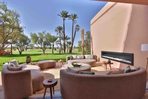 Villa May à Louer à Marrakech 🏡 | Sur le Golf de la Palmeraie ⛳ avec Piscine - villas for rent in marrakech - RENTS.ma