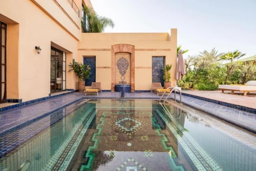 Villa May à Louer à Marrakech 🏡 | Sur le Golf de la Palmeraie ⛳ avec Piscine - villas for rent in marrakech - RENTS.ma